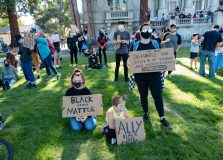 George Floyd protest in Berkeley George Floyd protest in Berkeley