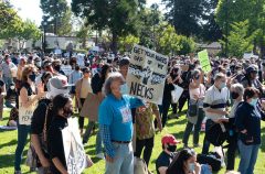 George Floyd protest in Berkeley George Floyd protest in Berkeley